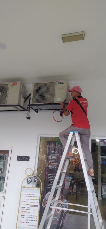U Chuan electrical & air cond works and Grace Aircool conditioner
